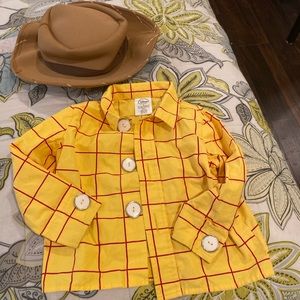 Used Woody costume size 2T